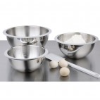 Bassine avec mesures Vogue, en acier inoxydable, 1.75 litres