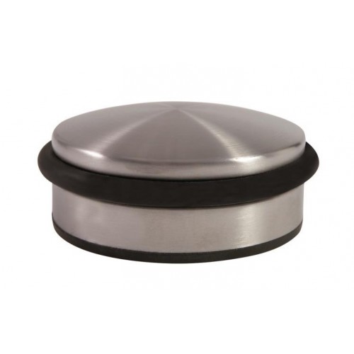 Butée de porte lestée, en acier et elastomère Butée de porte lestée, en acier et elastomère