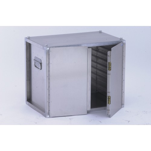 Coffre traiteur non isotherme double porte 9 plaques ou grilles 600 x 400 mm Coffre traiteur non isotherme double porte 9 plaques ou grilles 600 x 400 mm