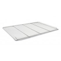 Grille inox renforcée cadre et 1 traverses Ø 7 mm 530 x 325 mm