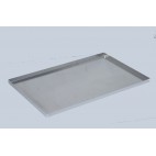 Plaque pâtissière en aluminium bords pincés GN 1/1, 530 x 325 mm
