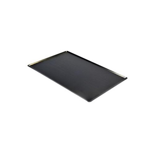 Plaque pâtissière en tôle noire bords pincés GN 1/1, 530 x 325 mm Plaque pâtissière en tôle noire bords pincés GN 1/1, 530 x 325 mm