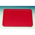 Plateau en plastique ABS, L 585 x P 410 x H 25 mm