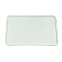 Plateau polymère blanc GN 1/1, L 530 x P 370 x H 25 mm