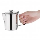 Cafetière Olympia Concorde, en acier inoxydable poli, 1.35 litres