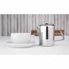 Cafetière Olympia Concorde, en acier inoxydable poli, 1.35 litres