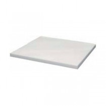 Plaque de découpe cuisine, polyéthylène, blanc, ép. 25 mm, P 600 mm, L 2500 mm