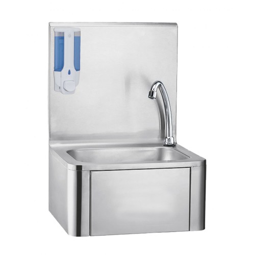 Lave-mains à commande fémorale inox AISI 304 Lave-mains à commande fémorale inox AISI 304