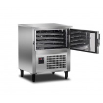 Cellule de refroidissement et surgélation, en acier inox, 4 a 7 niveaux 