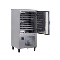 Cellule de refroidissement et surgélation rapide, mixte, en acier inox, 7 à 9 niveaux 
