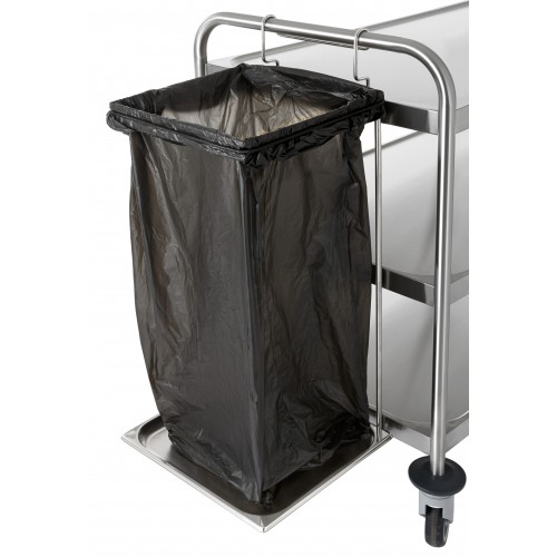 Support sac poubelle 70 litres crochetable L 360 x l 355 x 810 mm pour chariot Support sac poubelle 70 litres crochetable L 360 x l 355 x 810 mm pour chariot