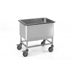 Cuve 140 litres inox surélevée hauteur 750 mm