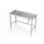 Tables de travail confor'table réglables par manivelle centrale sans étagère prof 700 mm