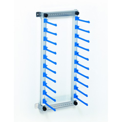 Porte-assiette garnie mural acier inoxydable 1 pile Porte-assiette garnie mural acier inoxydable 1 pile