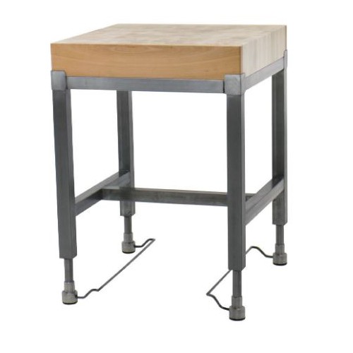 Billot confor'table dessus bois, réglable par pédale, longueur 500 mm Billot confor'table dessus bois, réglable par pédale, longueur 500 mm