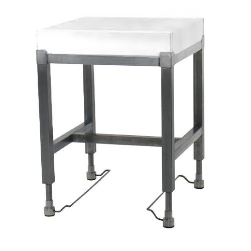 Billot confor'table dessus poly, réglable par pédale, longueur 600 mm Billot confor'table dessus poly, réglable par pédale, longueur 600 mm