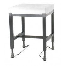 Billot confor'table dessus poly, réglable par pédale, longueur 600 mm