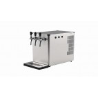 Distributeur d'eau compact inox REFRESH BAR G 100, en inox, compresseur 1/3 Hp