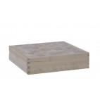 Billot de cuisine bois pour surface de vente L 600 x l 600 mm