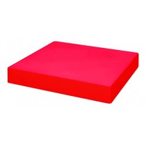 Blocs de découpe cuisine polyéthylène, rouge, profondeur 500 mm