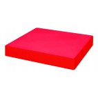 Blocs de découpe cuisine polyéthylène, rouge, profondeur 500 mm