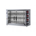 Rôtissoire de dernière génération, électrique simple, 3 broches, modèle 315 EKO-E, 15/18 poulets