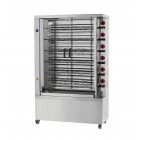Rôtissoire de dernière génération, électrique simple, 6 broches, modèle 630 EKO-E, 30/36 poulets