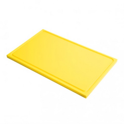 Plaque de découpe multicolore polyéthylène alimentaire avec rigole GN1/2 Plaque de découpe multicolore polyéthylène alimentaire avec rigole GN1/2