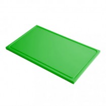 Plaque de découpe cuisine multicolore, polyéthylène alimentaire, GN1/1, L 530 x P 325 x H 15 mm