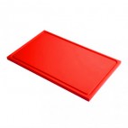 Plaque de découpe cuisine multicolore, polyéthylène alimentaire, GN1/1, L 530 x P 325 x H 15 mm