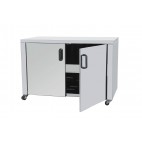 Armoire a roulettes, option pour rotissoire, modèle AR-MULTIF, longueur 1250 mm