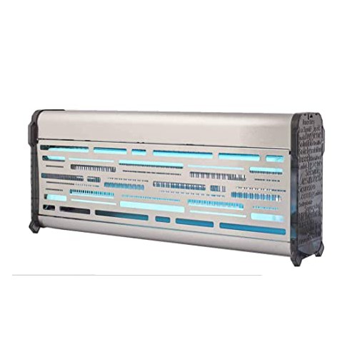 Exterminateurs d'insectes 2 x 18 W carter inox à néons protection 120m² Exterminateurs d'insectes 2 x 18 W carter inox à néons protection 120m²