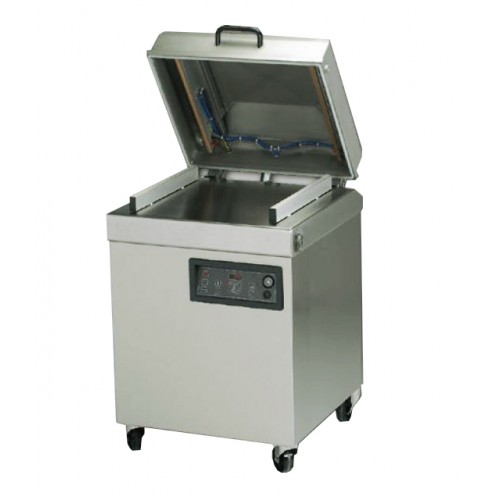 Machine sous vide industrielle, en inox, BUSCH 100 m3/h, modèle ACS P 520 Machine sous vide industrielle, en inox, BUSCH 100 m3/h, modèle ACS P 520