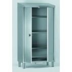 Armoire à fond en pointe de diamant, pour produits d’entretien et balais, sans séparation