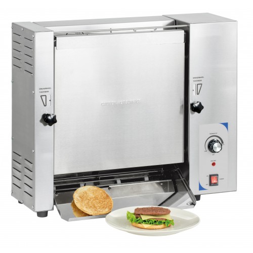 Toasteur vertical, production 1200 toasts/h, 2220 W Toasteur vertical, production 1200 toasts/h, 2220 W