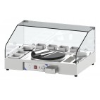 Plan de travail pour crêpière en acier inoxydable 2700 W