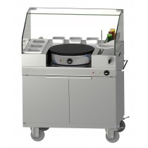Chariot À Crêpière 40 Encastrée, en acier inoxydable, 2700 W