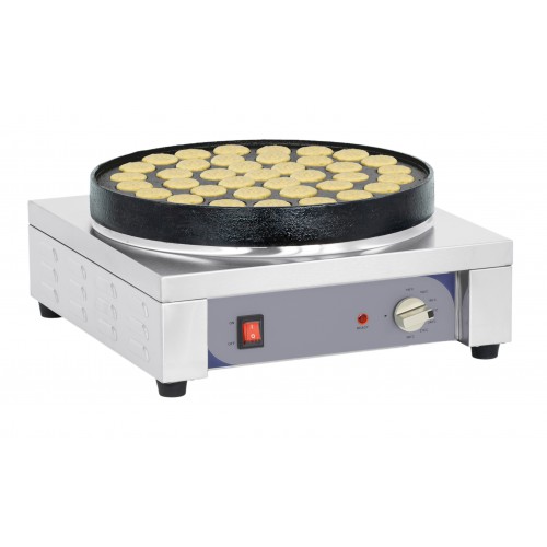 Appareil à poffertjes inox 2700 W Appareil à poffertjes inox 2700 W