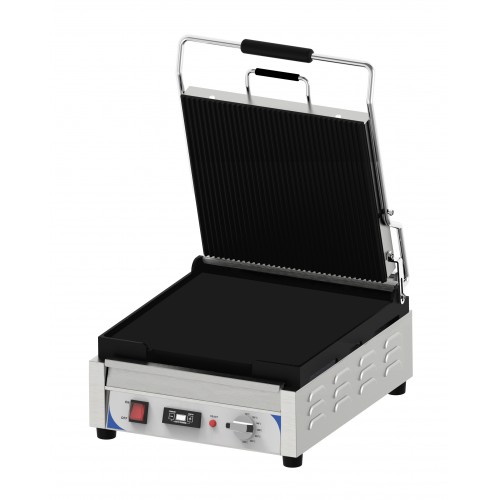 Grill Panini Xl Premium Rainurée - Lisse en inox 2400 W Grill Panini Xl Premium Rainurée - Lisse en inox 2400 W