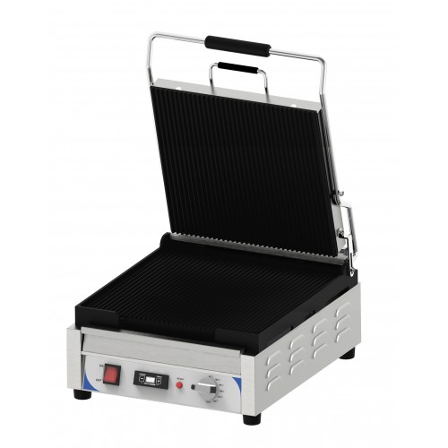Grill ranini Xl premium rainurée - rainurée en inox 2400 W Grill ranini Xl premium rainurée - rainurée en inox 2400 W