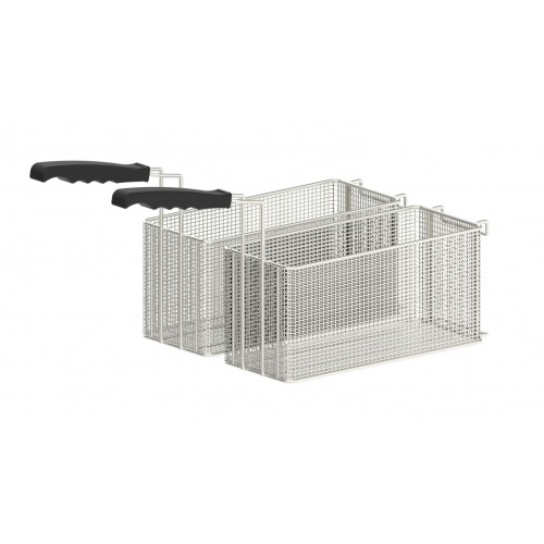 Lot de 2 paniers 6,5L pour friteuse 16 Litres Lot de 2 paniers 6,5L pour friteuse 16 Litres