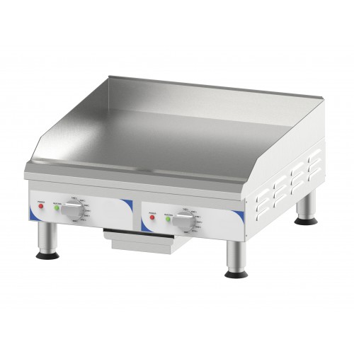 Plaque à snacker Large Lisse en inox 2 x 3000 W Plaque à snacker Large Lisse en inox 2 x 3000 W