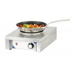 Réchaud electrique acier inoxydable 2000 W