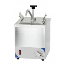 Pompe À Sauce Chauffant, acier inoxydable, 200 W