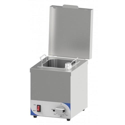 Bain Marie à sauce compact en acier inoxydable 200 W Bain Marie à sauce compact en acier inoxydable 200 W
