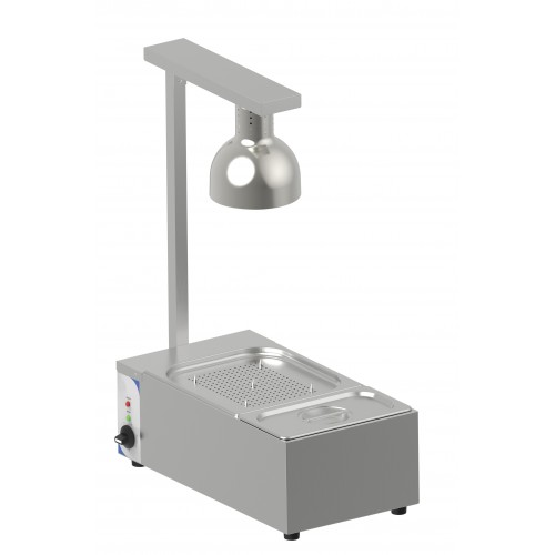 Poste De Découpe Chauffant Avec Bain Marie acier inoxydable 900 W Poste De Découpe Chauffant Avec Bain Marie acier inoxydable 900 W