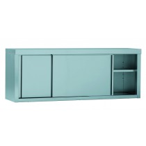 Armoire suspendue portes coulissantes acier inoxydable largeur 400 mm