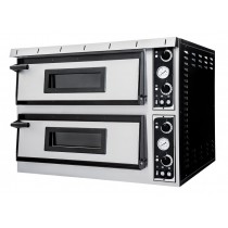Four à pizza éléctrique mécanique acier inox Plus XL 44