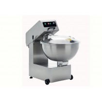Mélangeur à viande professionnel cylindrique avec bras et cuve motorisés modèle MAP MX 40 P