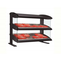 Présentoir chauffant incliné à LED, double, 3554 W, 15.5 A